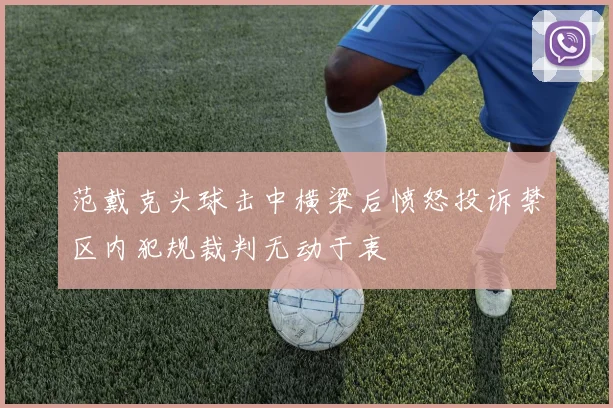 范戴克头球击中横梁后愤怒投诉禁区内犯规裁判无动于衷